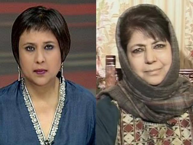 Watch: Narendra Modi's Invitation to Pak PM a Good Omen - Mehbooba Mufti