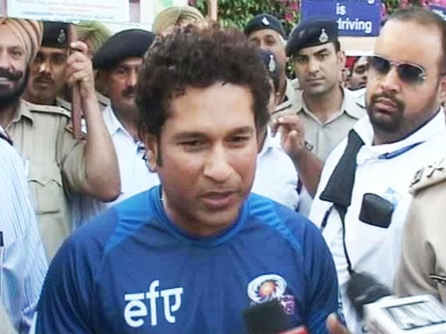 Video : Road Safety: Sachin Tendulkar Takes up New Role