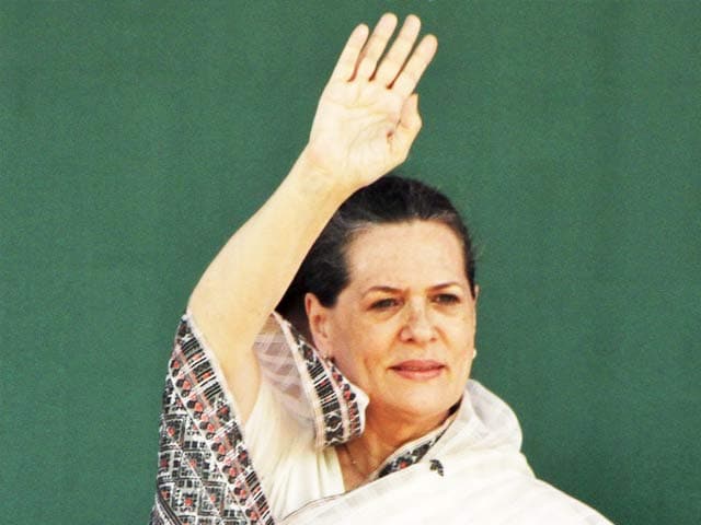 Video : Congress MPs Elect Sonia Gandhi as Party Chairperson