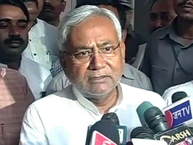 नीतीश ने मोदी को दी शुभकामनाएं