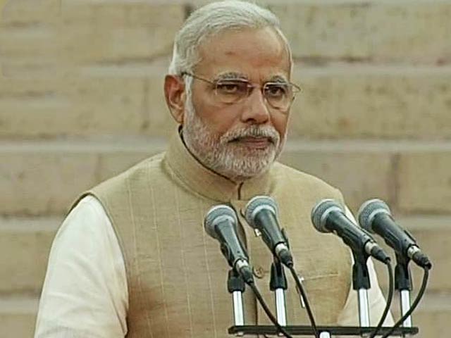 Video : Watch: Narendra Modi Sworn In as Prime Minister