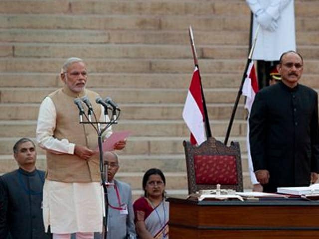 Video : Narendra Modi Sworn In as India's 15th Prime Minister