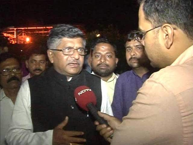 Video : We Will Translate Hope Into Action: Ravi Shankar Prasad to NDTV