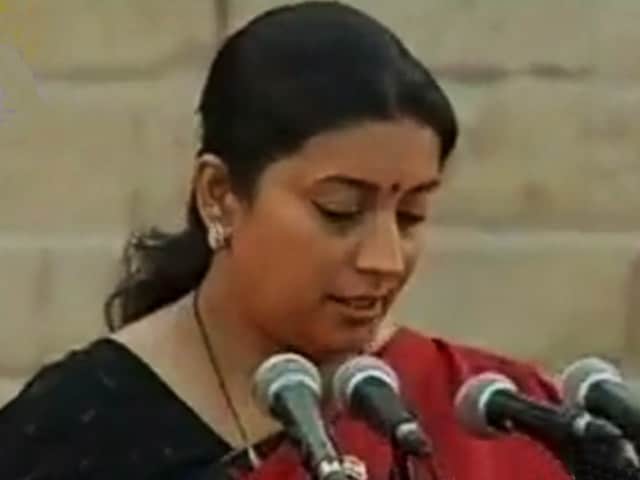 Video : Smriti Irani on the Education Challenges that Need to be Tackled