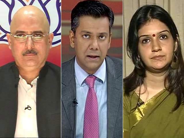 Watch: Congress' Cheap Barb at Smriti Irani?