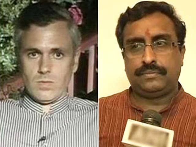 Video : 'Does Omar Think J&K Is Parental Estate?' RSS on Row Over Article 370