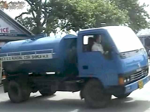 पानी की किल्लत से जूझता शिमला