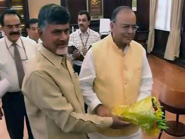 Centre Promises Full Support to Chandrababu Naidu's Seemandhra Wish List