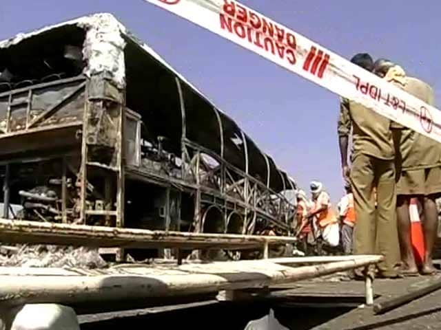 Video : Mahbubnagar Accident: Chargesheet Blames Faulty Bus Design, Volvo Denies It