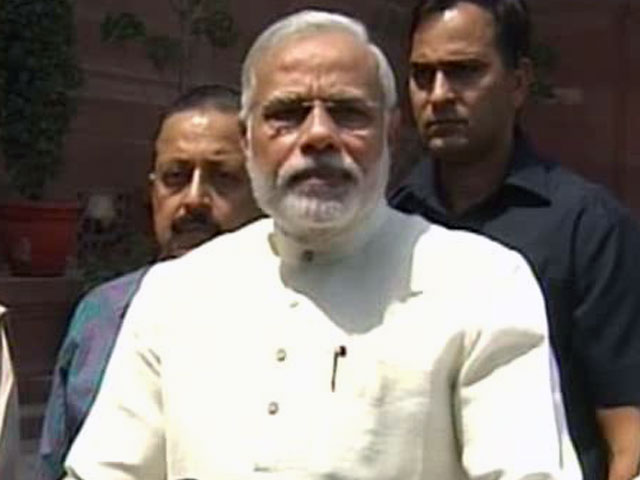 We'll Work for the Hopes and Dreams of People: PM Modi Outside Parliament