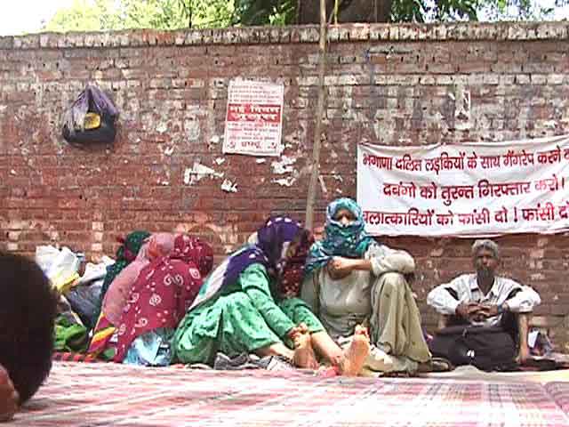 Video : Bhagana Gang-rape Survivors Protest