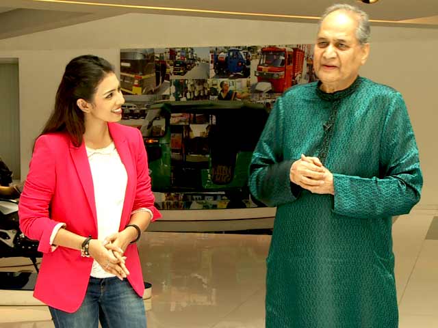Meeting Rahul Bajaj in Pune