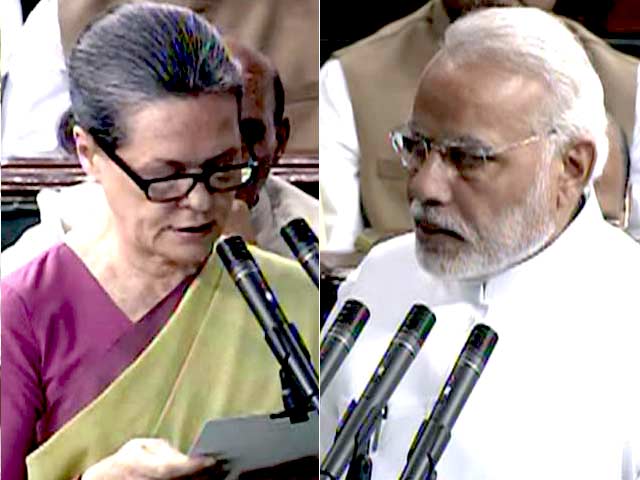 सांसद के रूप में पीएम मोदी, सोनिया, आडवाणी ने ली शपथ