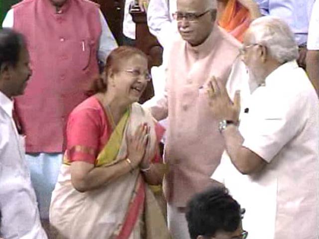 BJP Leader Sumitra Mahajan Elected Speaker of Lok Sabha