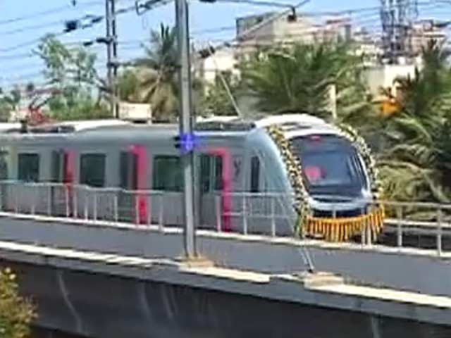 मुंबई में मेट्रो रेल सेवा की शुरुआत कल से
