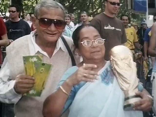 Kolkata Couple's Ninth Tryst with Football World Cup