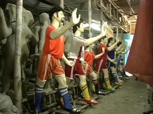 FIFA World Cup: Idol Worship Time in Kolkata