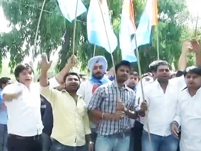 Delhi: Congress Youth Wing Protests Against Four-Year University Program