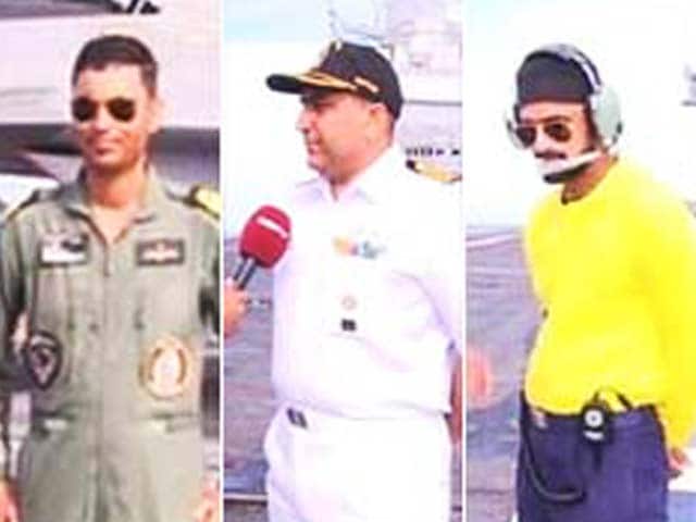 Video : Watch: India's Most Potent Ship - The Men Who Lead INS Vikramaditya