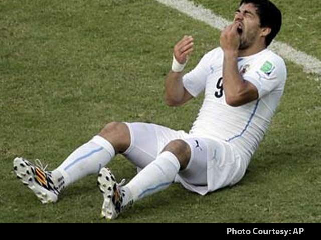 Video : Luis Suarez Out of World Cup for Biting Opponent After FIFA's 9-Match Ban