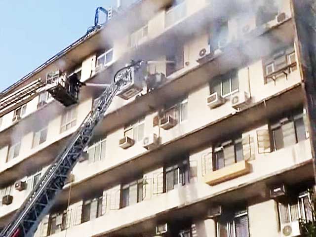 Watch: Fire at Mumbai's main train station, Chhattrapati Shivaji Terminus (CST)