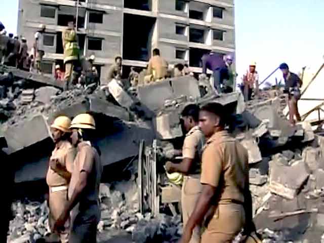 Video : Buried For 60 Hours: 3 More Rescued From Chennai Building Collapse Site