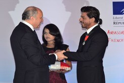 Shah Rukh Khan Receives Top French Honour Shah Rukh Khan Receives Top French Honour