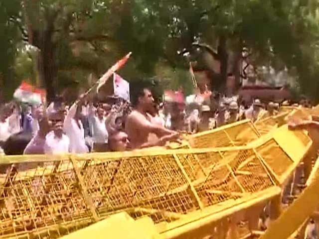 Protests Over Price Rise on First Day of Parliament