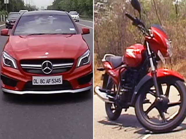 Mercedes-Benz CLA 45 AMG, TVS Star City+ & Nissan GT Academy Finals