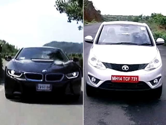 BMW i8, Tata Zest & Audi A3