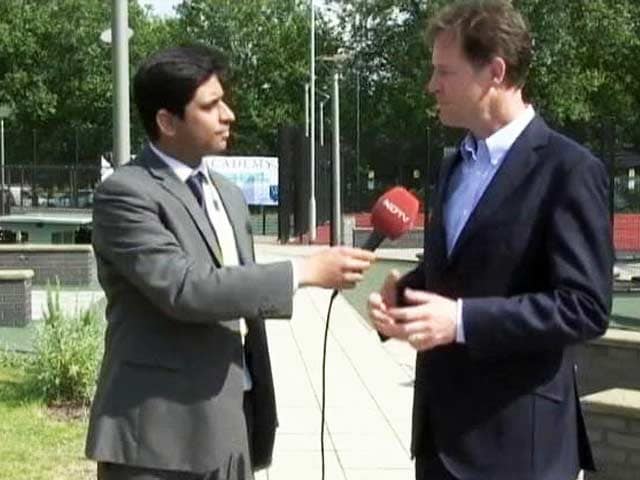 Video : Any Visit by Narendra Modi Will be Very Special: Britain's Deputy PM Nick Clegg to NDTV
