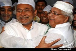 Together Again. After 24 Years, Lalu and Nitish to Share Bihar Stage Together Again. After 24 Years, Lalu and Nitish to Share Bihar Stage