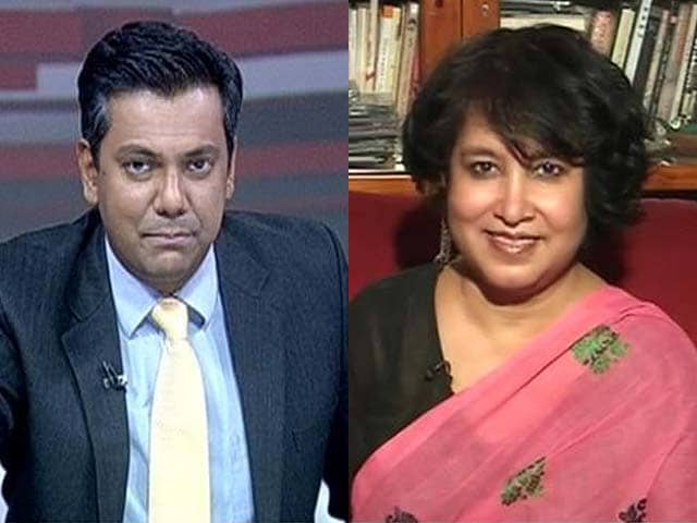 Video : Watch: Very Happy, Says Taslima Nasreen After India Grants Her Residential Visa