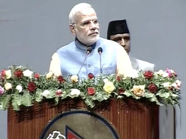 PM Narendra Modi Addresses Nepal Parliament