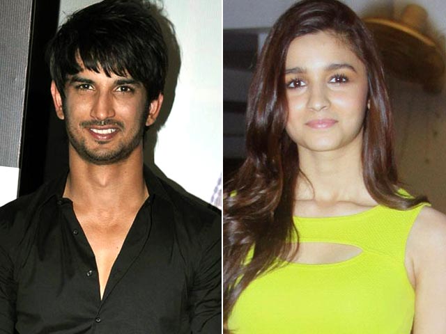 Sushant-Alia Pairing Not Official Yet