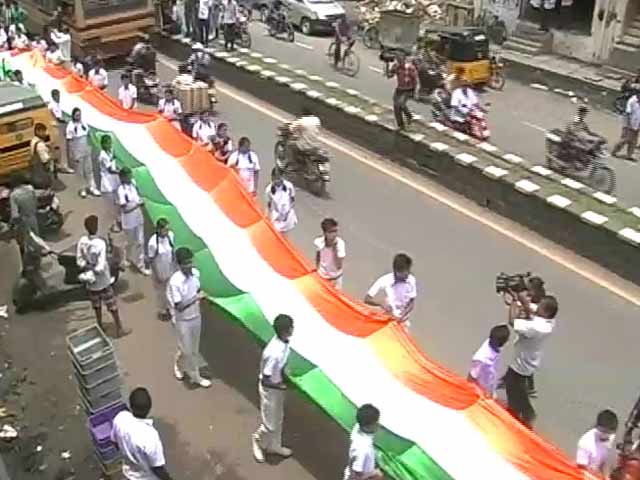 Video : Students in Chennai School Have a 'Big Idea' to Celebrate The Tricolour