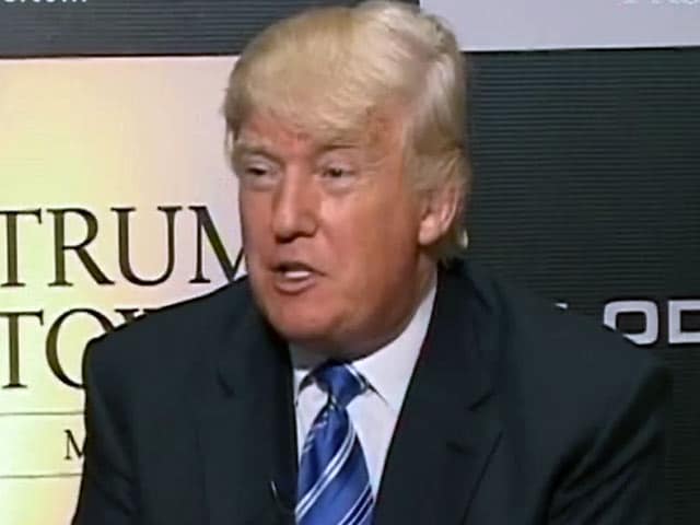 Video : Donald Trump Talks About His Real Estate Investment Plans in India