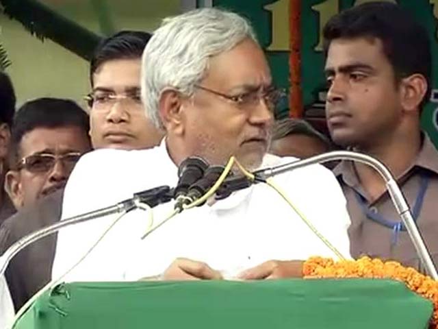 Nitish Kumar's Dig at RSS: 'We Have Allied Against Rumour Spreading Society'