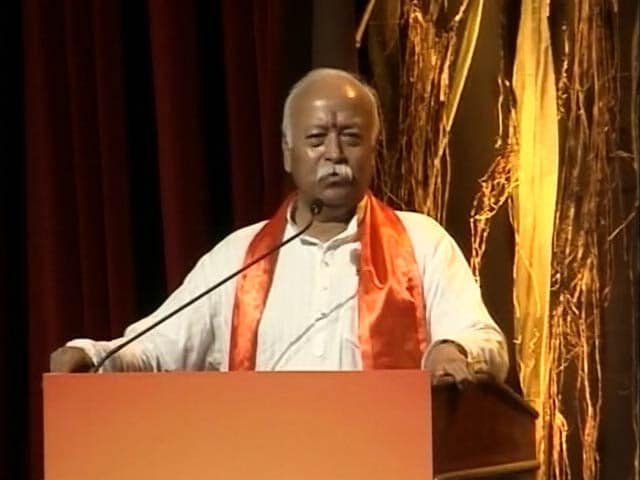 Video : RSS Chief Does it Again, Says 'Hindutva is the Identity of Our Nation'