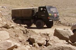 Near the Border in Ladakh, Soldiers Challenged by Lack of Roads Near the Border in Ladakh, Soldiers Challenged by Lack of Roads