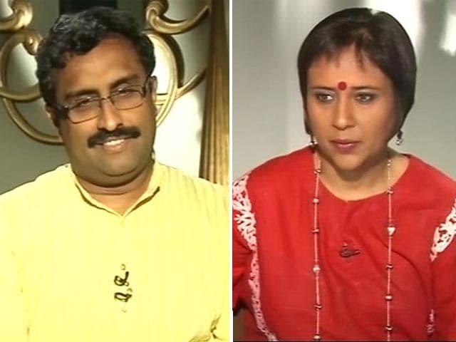 Video : Watch: Views on Hindutva Not Forced on Anyone - Ram Madhav to NDTV