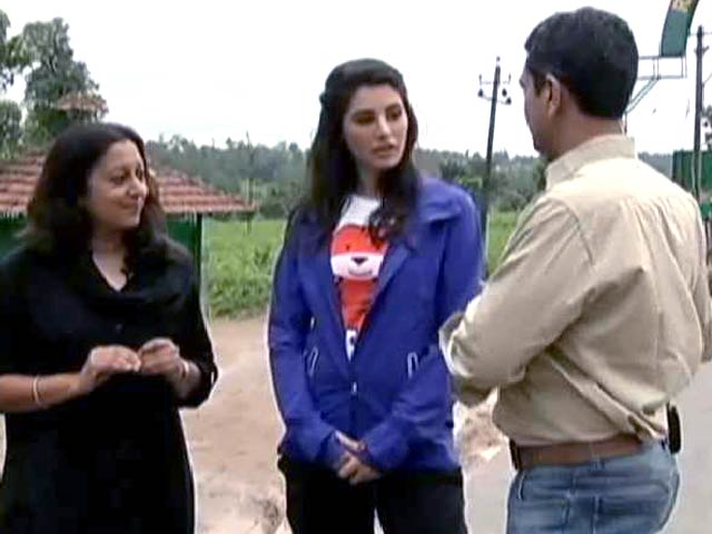 Nargis Fakhri in Nagarahole (Part 1)