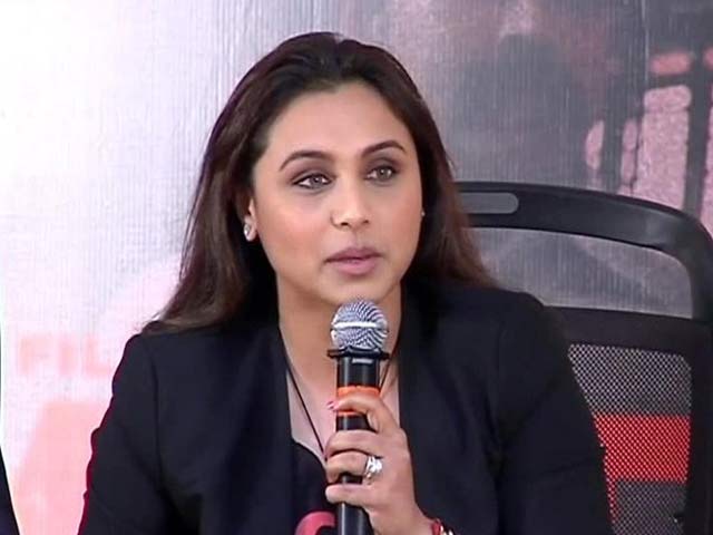 Video : Rani Mukerji Grilled Over Underworld's Role in Bollywood