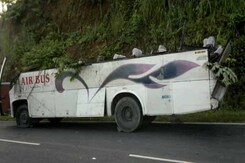 Four Dead, 32 Injured After Bus Falls Into Gorge in Meghalaya Four Dead, 32 Injured After Bus Falls Into Gorge in Meghalaya