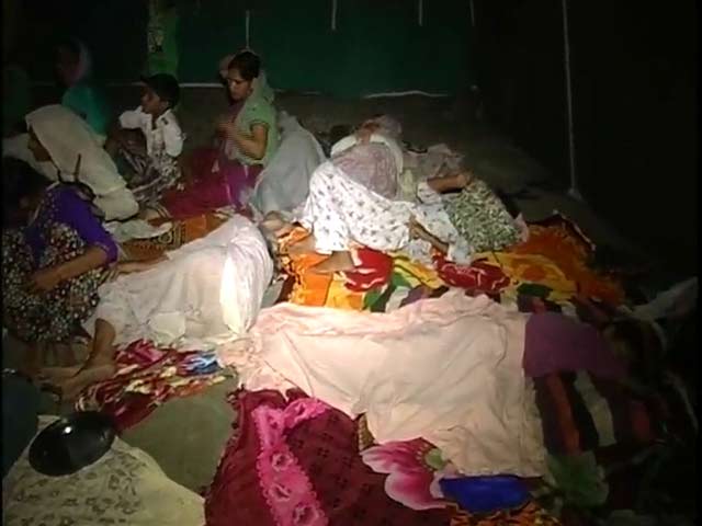 A Night at a Migrant Camp for Victims of Border Firing