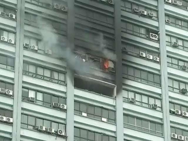 Video : Fire Breaks Out at Iconic Chatterjee International High-Rise in Kolkata