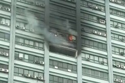 Fire Breaks Out at Iconic Chatterjee International High-Rise in Kolkata Fire Breaks Out at Iconic Chatterjee International High-Rise in Kolkata
