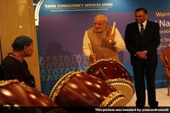From Playing Drums to Meeting Fans, the Modi Touch is Visible From Playing Drums to Meeting Fans, the Modi Touch is Visible
