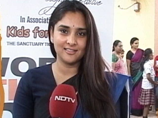 Video : Ramya Extends Her Support for Save Our Tigers Campaign