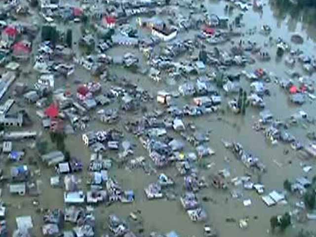 Paradise Lost: Submerged Srinagar Becomes Wasteland